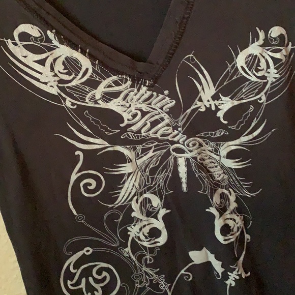 Calvin Klein Cap sleeved T-shirt - Picture 3 of 9